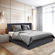 Load image into Gallery viewer, Milano Luxury Gas Lift Bed Frame And Headboard
