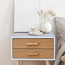 Load image into Gallery viewer, Milano Decor Bedside Table Bronte Drawers Nightstand Unit Cabinet Storage
