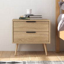 Load image into Gallery viewer, Milano Decor Bedside Table Paddington Drawers Nightstand Unit Cabinet Storage
