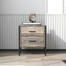 Load image into Gallery viewer, Milano Decor Bedside Table Palm Beach Drawers Nightstand Unit Cabinet Storage

