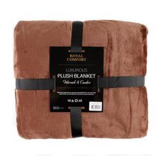 Load image into Gallery viewer, Royal Comfort Plush Blanket Faux Mink Throw Super Soft Large 220cm x 240cm
