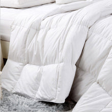 Load image into Gallery viewer, Royal Comfort 500GSM Goose Feather Down Quilt And Bamboo Quilted Pillow Set

