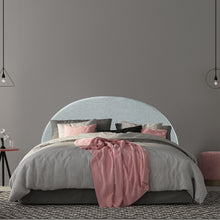 Load image into Gallery viewer, Milano Decor Barcelona Curved Bed Head Headboard Bedhead Upholstered
