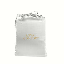 Load image into Gallery viewer, Royal Comfort Satin Sheet Set 3 Piece Fitted Sheet Pillowcase Soft Silky Smooth
