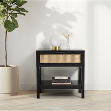 Load image into Gallery viewer, Casa Decor Tulum Rattan Bedside Table Drawers Table Nightstand Cabinet
