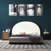Load image into Gallery viewer, Milano Decor Ariana Curved Boucle Bedhead Headboard Upholstered Cushioned
