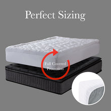 Load image into Gallery viewer, Royal Comfort 1200GSM Deluxe 7-Zone Mattress Topper Luxury Gusset Breathable
