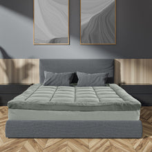 Load image into Gallery viewer, Royal Comfort Bamboo Blend Topper 800GSM 45cm Skirt Luxury Bedding

