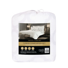 Load image into Gallery viewer, Royal Comfort Bamboo Cooling Reversible 7 Piece Comforter Set Bedspread
