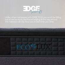 Load image into Gallery viewer, Eco Lux Edge Support Euro Top 7-Zone Pocket Spring Mattress Plush Medium Firm
