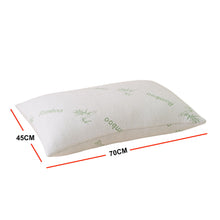 Load image into Gallery viewer, Royal Comfort Bamboo Blend Memory Foam Pillow 45 x 75CM
