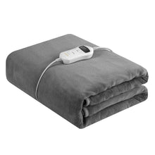 Load image into Gallery viewer, Royal Comfort Thermolux Heated Electric Fleece Throw
