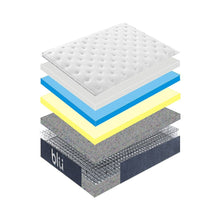 Load image into Gallery viewer, Milano Blu Mattress Hybrid Memory Foam Bonnell Spring Design Medium Firm
