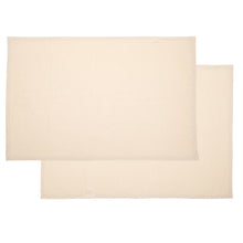 Load image into Gallery viewer, French Luxe 100% Linen Rectangular Dining Table Placemat 2 Piece Set
