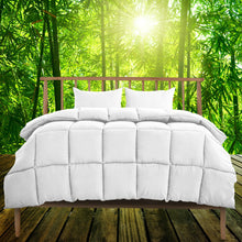 Load image into Gallery viewer, Royal Comfort 350GSM Luxury Soft Bamboo All-Seasons Quilt Duvet
