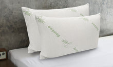 Load image into Gallery viewer, 4 x Memory Foam Pillow Bamboos Covered Ultra Soft Hypoallergenic
