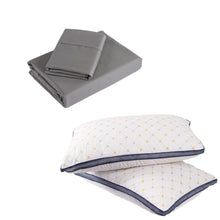 Load image into Gallery viewer, Royal Comfort Bedding Set 1 x 1200TC 4 Piece Sheet Set And 2 x Air Mesh Pillows
