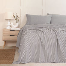 Load image into Gallery viewer, Royal Comfort Bedding Set 1 x Linen Blend Sheet Set And 2 x Air Mesh Pillows
