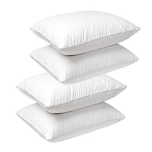 Load image into Gallery viewer, Royal Comfort Duck Feather Down Pillows 50 x 75cm Set Hotel Quality
